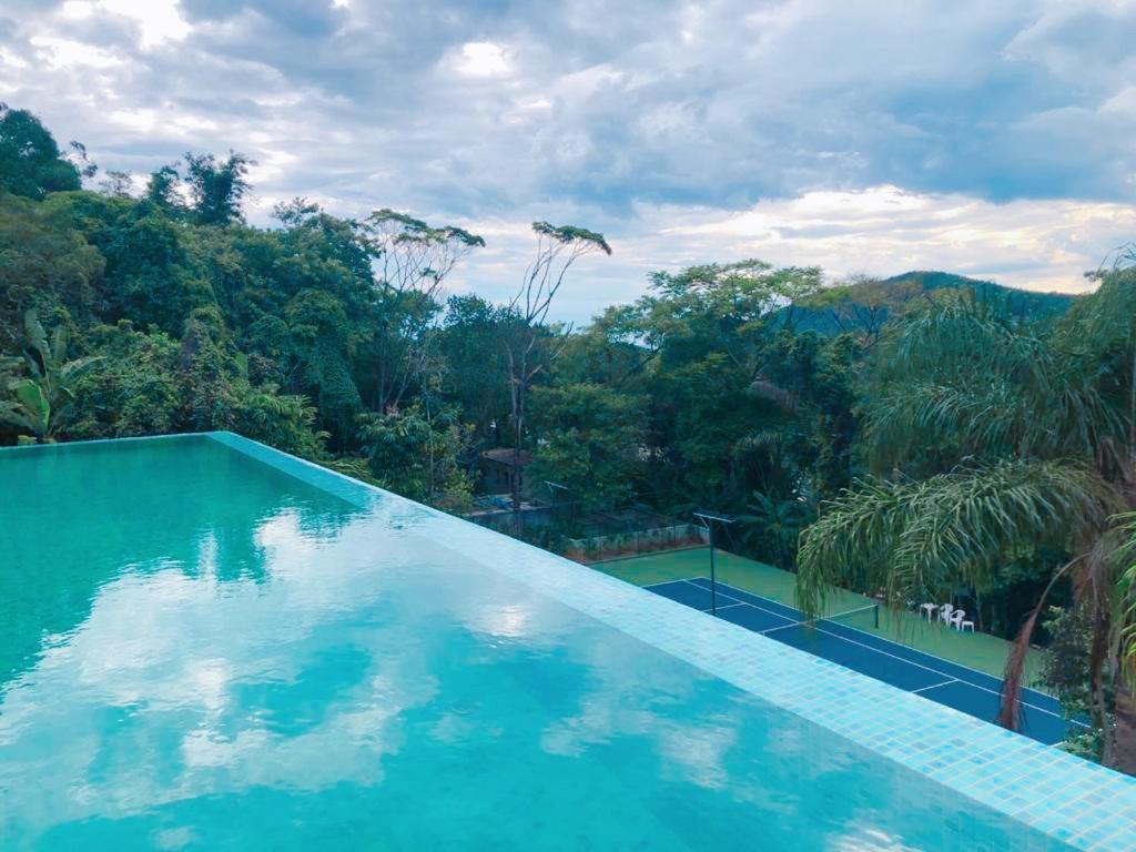 Vista Magica Na Praia De Camburizinho A Sao Sebastiao  Bagian luar foto